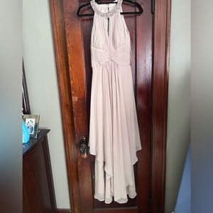 Champagne prom dress